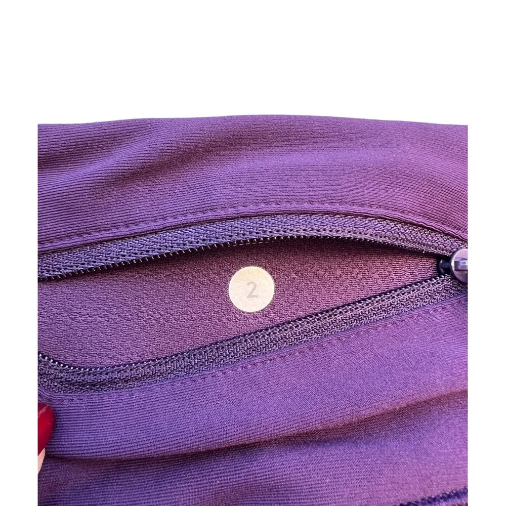 Lululemon Tight Stuff Tight II Darkest Magenta Size 2